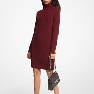 Michael Kors roll neck sweater dress